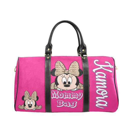 Hot Pink Minnie Mommy Bag