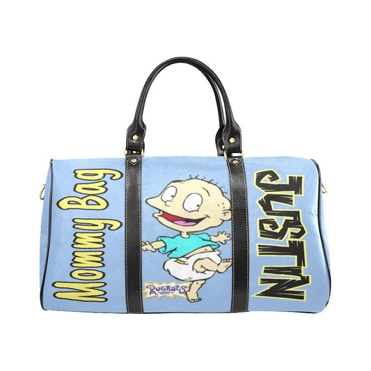 Blue and Yellow Mommy Bag