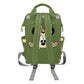 Minnie Green and Orange Baby Bag